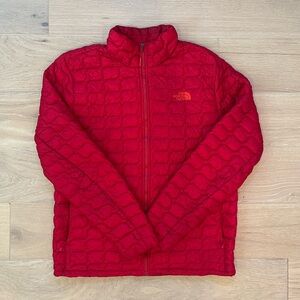 Men’s North Face - Thermoball Jacket - Red - Large